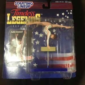 NICE! Gymnastics Nadia Comaneci (Fiqure & Card)
